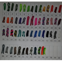 ONTWERP UW EIGEN 10 STRAND WIDE ROUND BRAID SLEUTELHANGER 